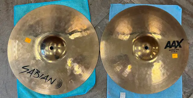 Sabian AAX Medium 14' / 35cm Hi-Hat Cymbals