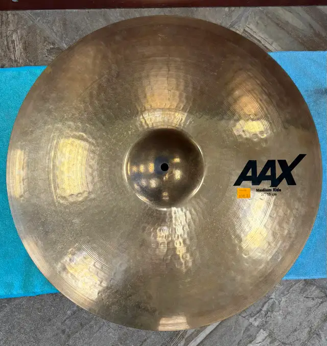 Sabian AAX Medium Ride 21-inch / 53cm Cymbal