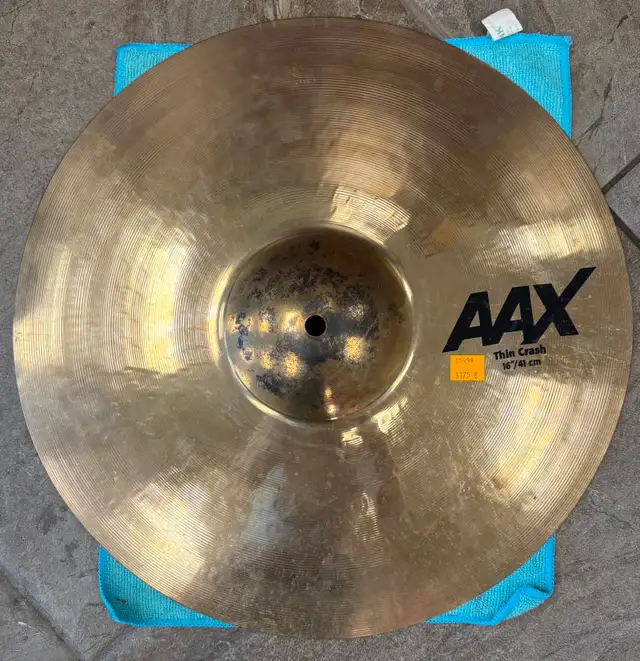 Sabian AAX Thin Crash 16-inch/41cm Cymbal