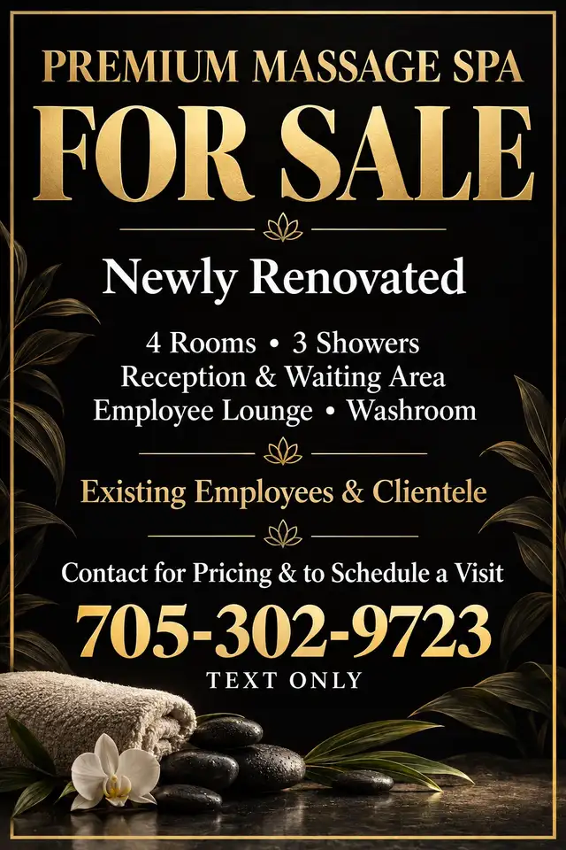 MASSAGE SPA FOR SALE