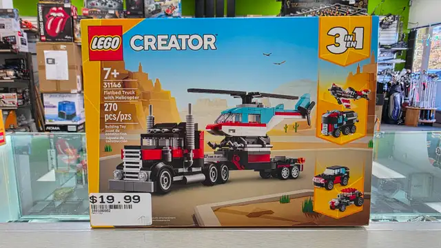 LEGO Creator Flatbed Truck with Helicopter 31146 - BRAND NEW