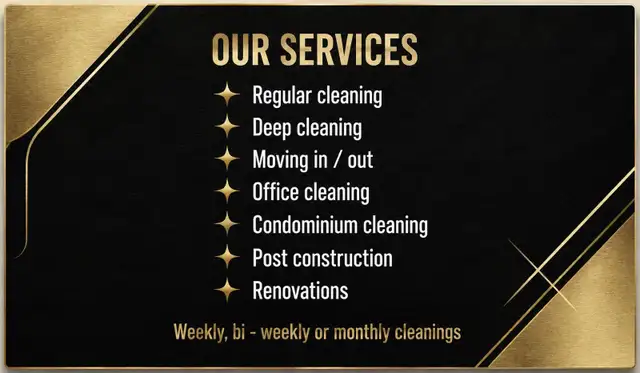 Gold GC Cleaning Service