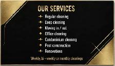 Gold GC Cleaning Service