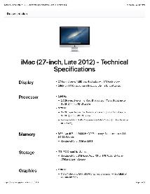 Apple iMac - 27 Inch Late 2012 - Photo 4
