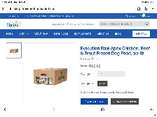 Frozen Evolution Apex dog food