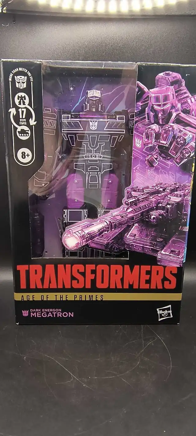 HASBRO TRANSFORMERS AGE OF THE PRIMES DARK ENERGON MEGATRON