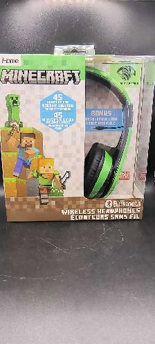 NEW EKIDS MINECRAFT KIDS BLUETOOTH HEADPHONES