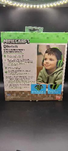 NEW EKIDS MINECRAFT KIDS BLUETOOTH HEADPHONES - Photo 2