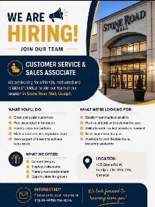 CUSTOMER SERVICE & SALES ASSOCIATE