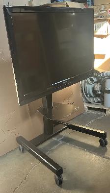 Chief PFCUB Heavy-Duty Mobile TV Cart with Sharp 52' 1080 LCD TV - Photo 2