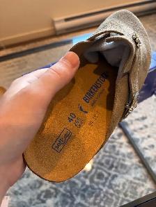 New Birkenstock Chrome Heart Custom SIZE 8-8.5 MENS - Photo 4