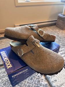 New Birkenstock Chrome Heart Custom SIZE 8-8.5 MENS - Photo 7