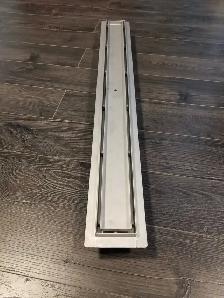 24' TO 59'  Linear Drains, Tile Insert, Black  Hot Deals! - Photo 3