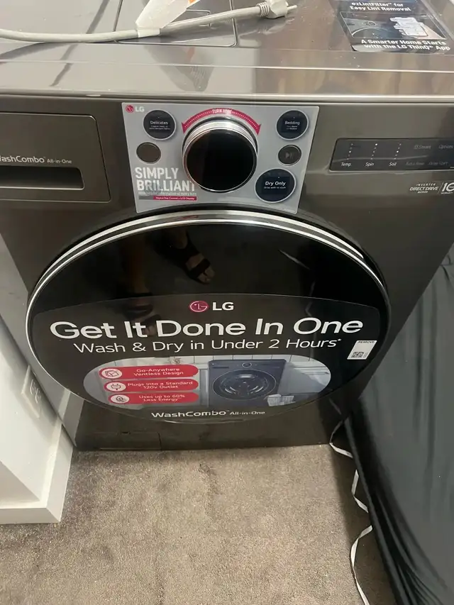 Washer & Dryer 2 in 1 asking 1300