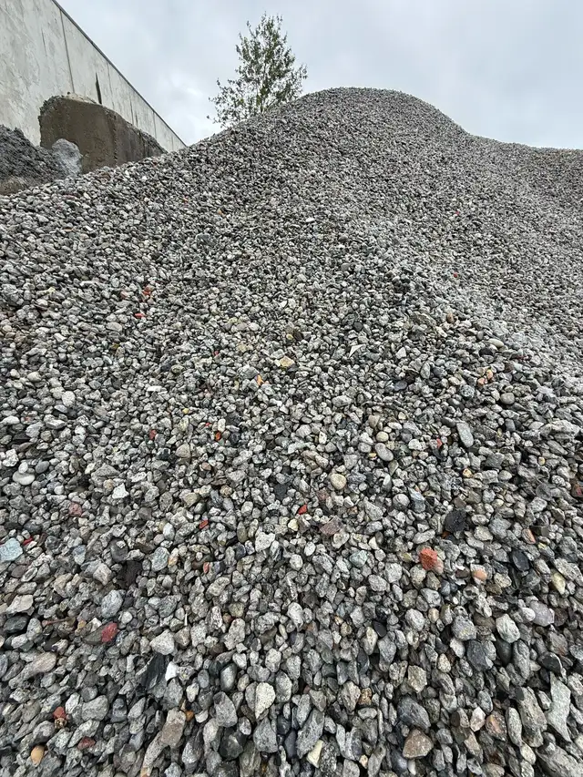 Free Recycled 3/4 Clear Crush - Delivery Available