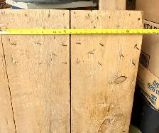 125 year old White Pine Grainery Door 59'×37'×1' - Photo 4