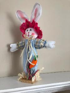 BEAU BÉBÉ LAPIN NEUF SOURIANT QUI EST DEBOUT UN PIED HAU: $10.00 - Photo 2