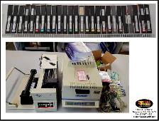 Gerber Edge Printer and Cutter with 26 foil cartridges.