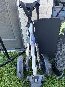 indoor fan.   Golf pull cart.    ionic pro air filter uni - Photo 3