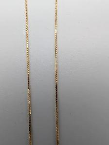 (B7789) Necklace with Pendant Yellow Gold 18k 1.70 grams 18' - Photo 3