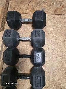 Rubber Hex Dumbbell set $350 Obo - Photo 2