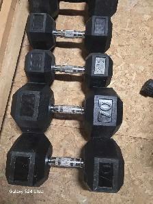 Rubber Hex Dumbbell set $350 Obo - Photo 4