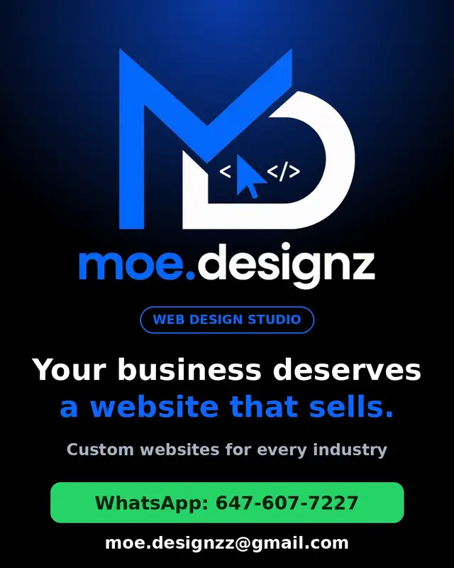 Moe Designz | Professional Website Design