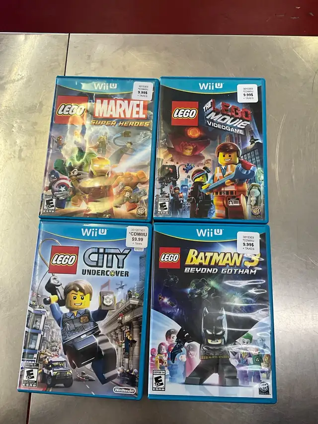 Jeux de Wii u
