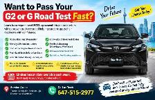 PASS YOUR G2 OR G ROAD TEST(MTO Approved instructors)