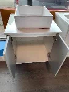 24' Wall Hung Modern Vanity with stone top - CLEARANCE ! - Photo 2