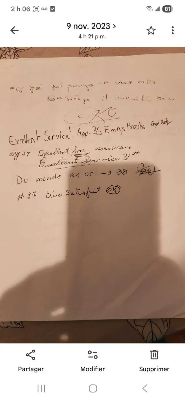 Service de concierge résident