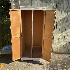 White Wooden Wardrobe Storage Cabinet ! - Photo 4