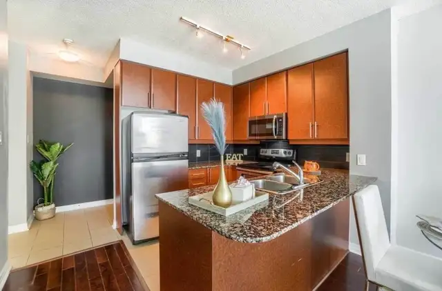 1 bedroom 1 bathroom apartment for rent near square one