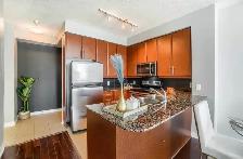1 bedroom 1 bathroom apartment for rent near square one