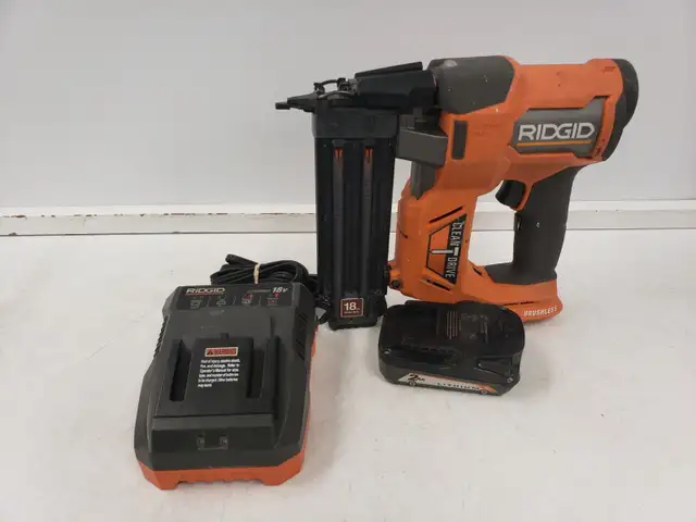 (9925396) Ridgid R09891 Brad Nailer - 18 Gauge - 18V