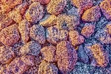 Red Volcanic Lava Rock - Low-Maintenance Ground Cover
