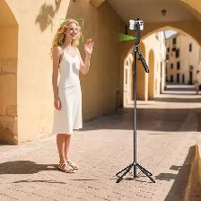 HOCO K32 Broadcast Holder Selfie Stick Tripod with Auto Tracking - Photo 8