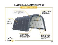 12x24x8 shelter logic garage - Photo 2