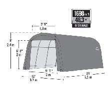 12x24x8 shelter logic garage - Photo 3