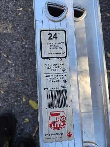 24' Aluminum Extension Ladder