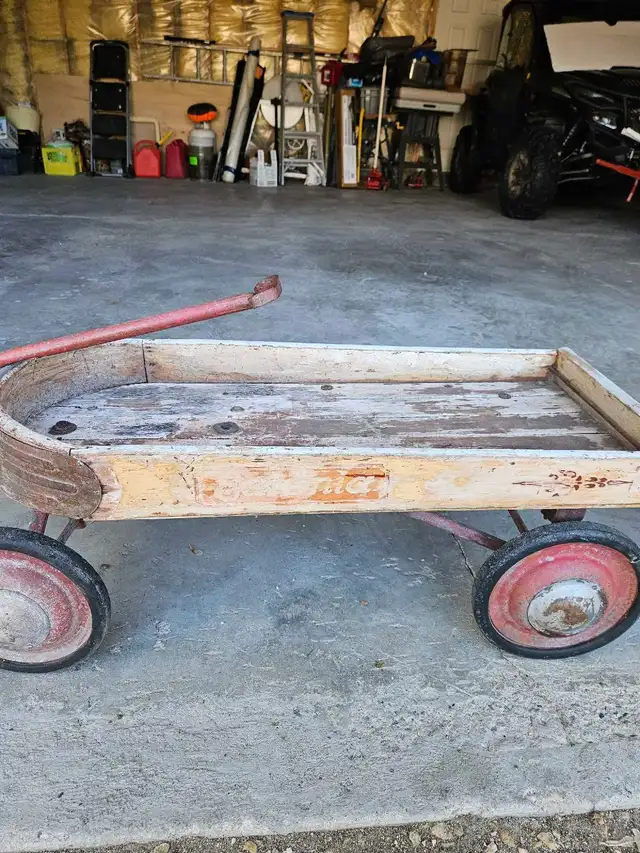 antique wagon, and antique sleigh