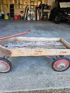 antique wagon, and antique sleigh