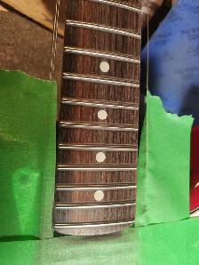 The Guitar Shoppe Calgary fret leveling - Photo 9
