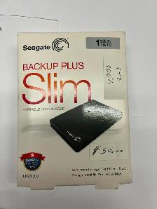 Seagate Backup Plus Slim 1TB External Hard Drive USB 3.0