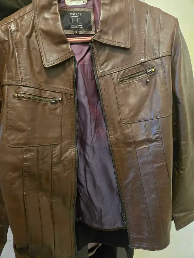 leather Jacket size small