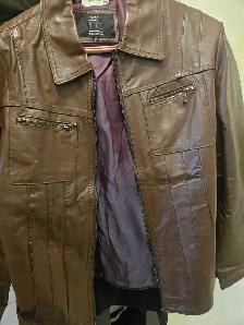 leather Jacket size small