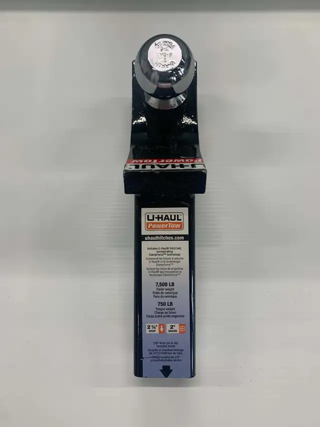 U-HAUL Power Towing Starter Kit TS1 Kit 2' Ball 7500 lbs 2-1/4'