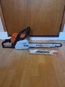 STIHL  MS 17O chainsaw  runs well