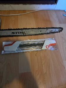 STIHL  MS 17O chainsaw  runs well - Photo 3