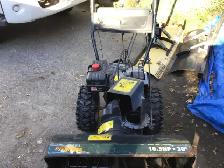 YARDWORKS 30 inch 10.5 HORSEPOWER TECUMSETH MOTOR, WORKING GOOD - Photo 6